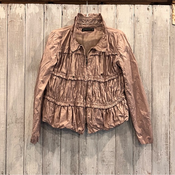 Zara Jackets & Blazers - Zara Womens Beige Jacket